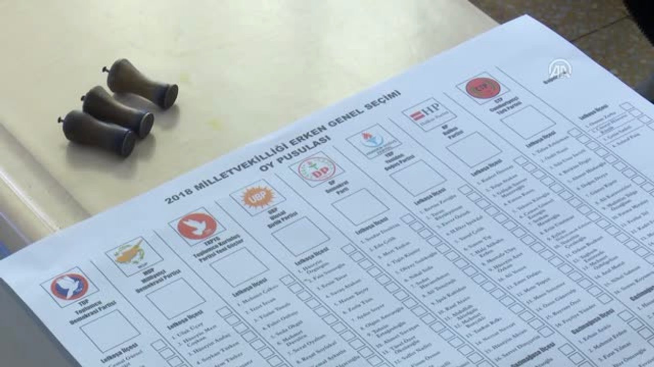 KKTC Sandık Başında - Lefkoşa