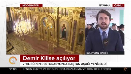 Demir Kilise açılıyor