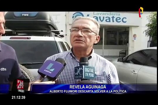 Aguinaga habla sobre posible retorno político de Alberto Fujimori