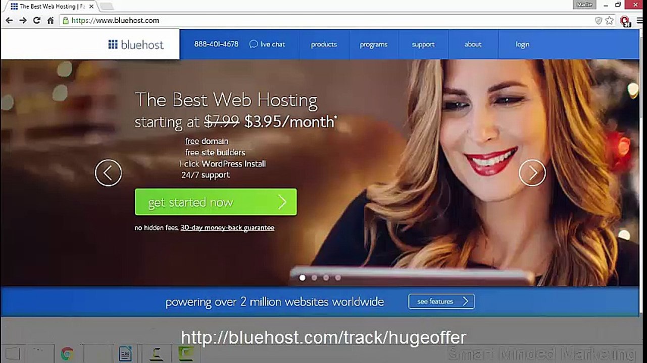 Bluehost Wordpress step by step website setup 2018