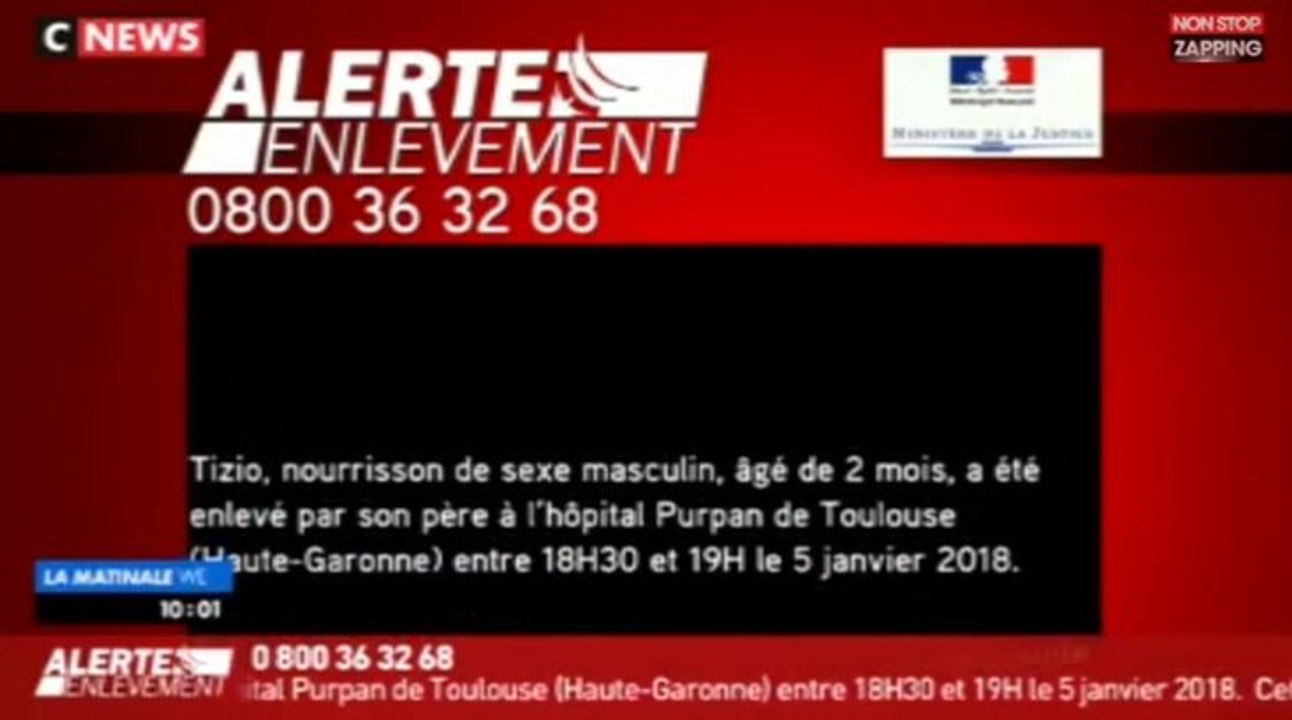 Alerte enlèvement : Le nourrisson malade enlevé par son père retrouvé sain et sauf (vidéo)