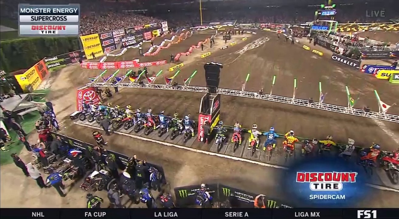 250 Main Event Monster Energy Supercross Anaheim 2018