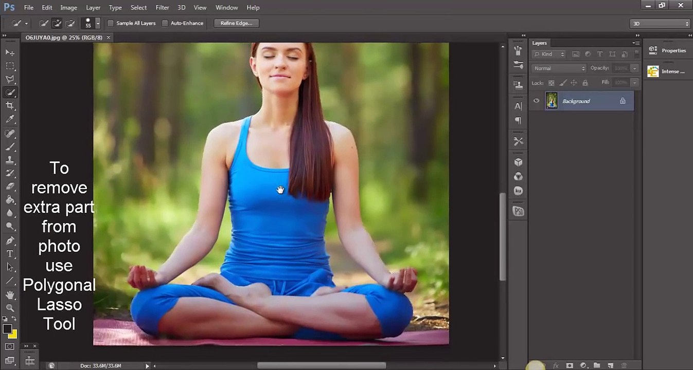 How to remove background in Photoshop CS6 in just 2 minutes _ Photoshop Tutorials
