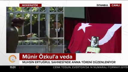 Münir Özkul uğurlanıyor