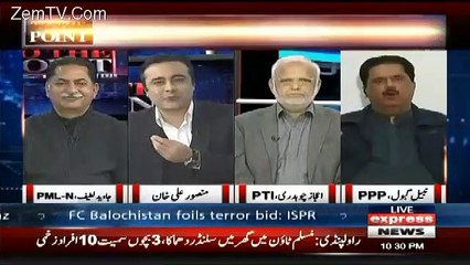 See How Nabeel Gabol Make Mansoor Ali Khan Speechless In Live Show