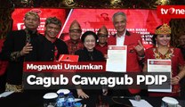 Megawati Umumkan Cagub-Cawagub PDIP yang Maju Pilkada 2018