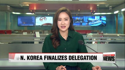 N. Korea confirms delegation for inter-Korean talks on Tuesday