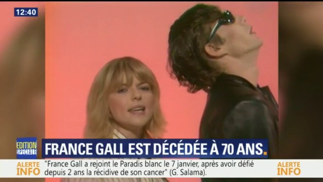 Mort de France Gall: Elle chantait avec une petite voix très juste , se souvient Hugues Aufray