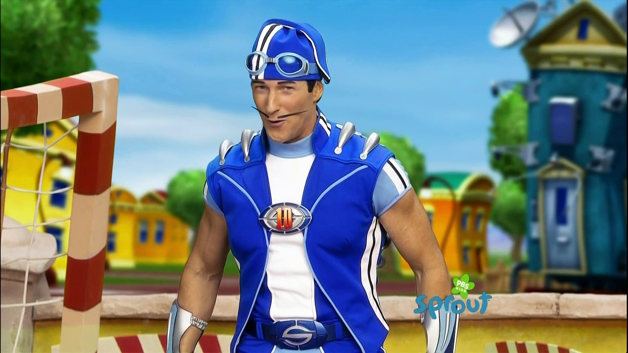 Sprout's Super Sproutlet Show - Sportacus - Move - Superhero 1080i HDTV ...