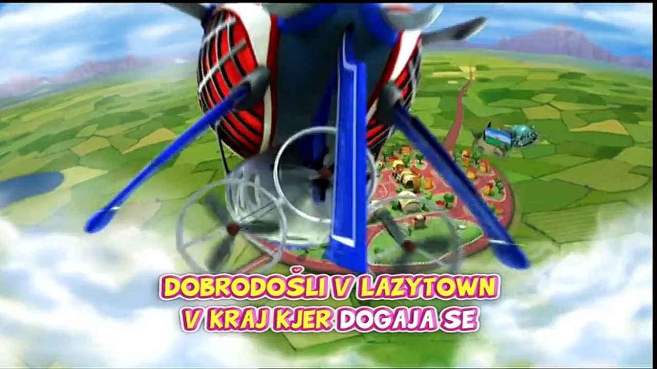 LazyTown - Welcome To Lazy Town (Slovenian) w/ subs