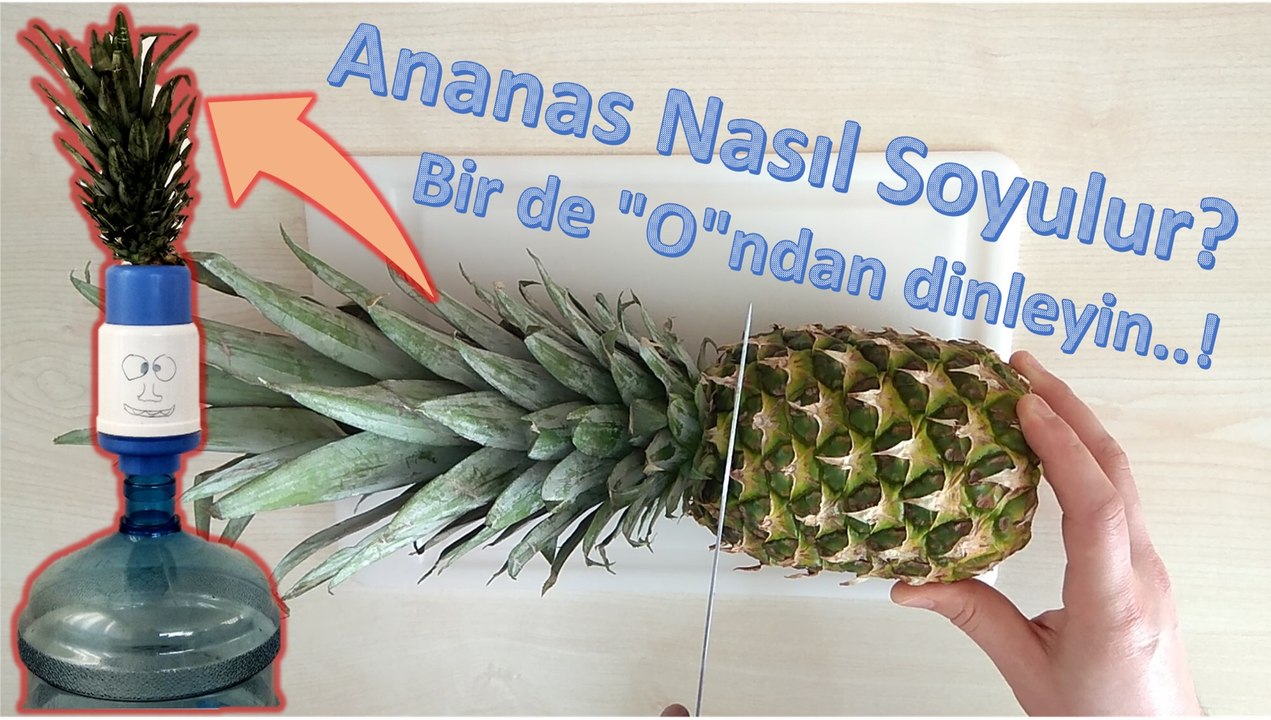 Ananas Nasıl Soyulur? Bir de 'O'ndan Dinleyin..!