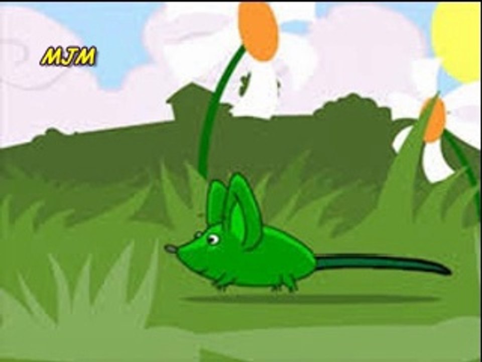 Une souris verte --- Chansons enfantines