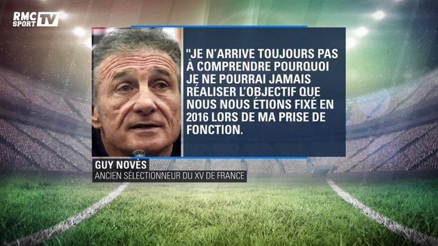 XV de France : Novès contre-attaque après son licenciement