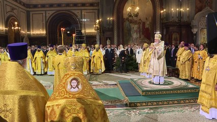 La Russie célèbre le Noël orthodoxe