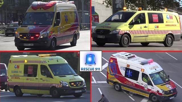 Madrid emergency medical services // Servicios de emergencias médicas Madrid