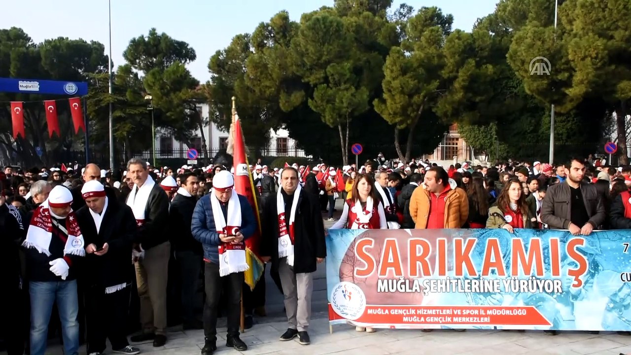 Sarıkamış şehitleri anılıyor - MUĞLA