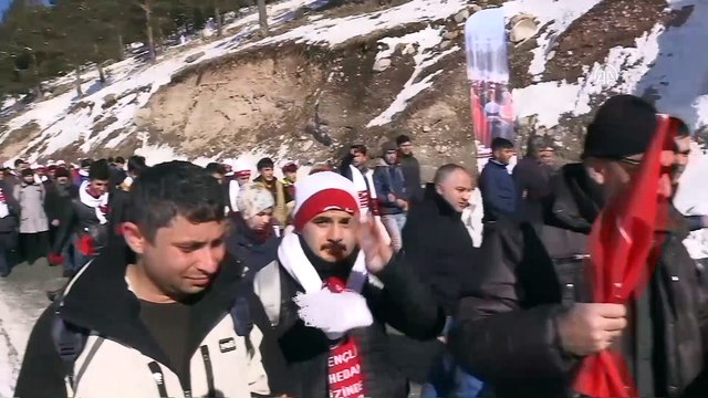 Sarıkamış şehitleri anma yürüyüşü -Halk röportajı (2) - SARIKAMIŞ