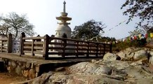 Vishwa Shanti Stupa in Rajgir, Bihar India