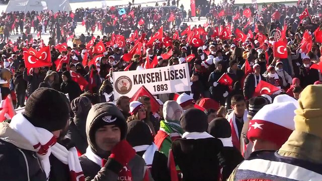Sarıkamış şehitlerini anma yürüyüşü (7) - KARS