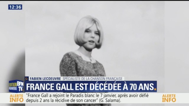 Elle n'a pas pu s'appeler Isabelle Gall. Fabien Lecœuvre revient sur le nom de scène de France Gall