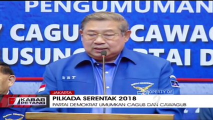 17 Pasangan Bakal Cagub dan Cawagub yang Diusung SBY di Pilkada Serentak 2018