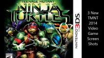 3 NEW TMNT (2014) 3DS Gameplay Screenshots! Official!