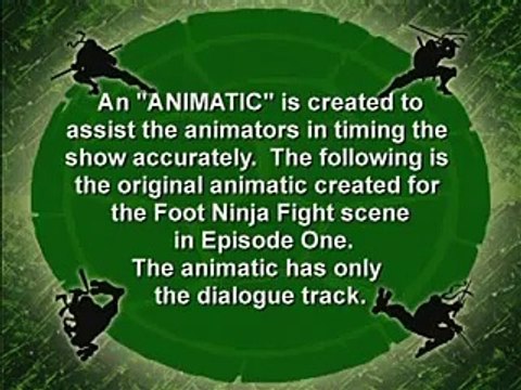 TMNT 2003 - Extras - Animatic Sequence