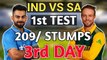 Live Match: India Vs South Africa 1st Test 3rd Day Live, Ind Vs Sa Live Score, India Vs South Africa