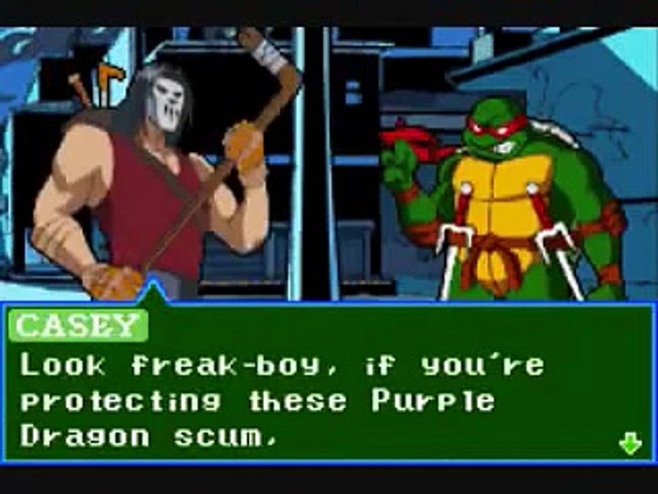 TMNT 2003 - Raphael - Act 2 - ( GBA )