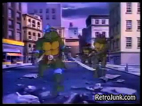TMNT 1987 Toy Commercial 6 Shedder Splinter, Don, Leo,Raphael, Mikey