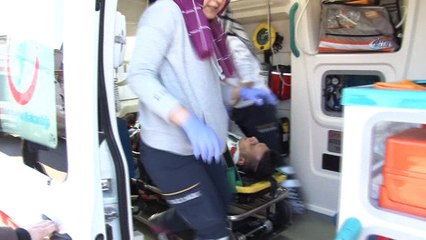 Virajı alamayan cip otomobille kafa kafaya çarpıştı: 5 yaralı