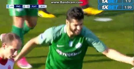 Sotiris Pispas big Chance - Panathinaikos 0-0 Platanias  07.01.2018
