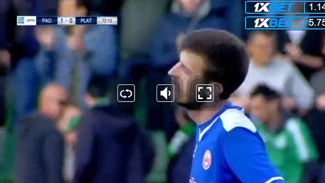 Lucas Villafanez Goal HD - Panathinaikos 1 - 0	Platanias 07.01.2017 HD