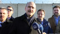 İçişleri Bakanı Soylu Türkiye-İran sınırında