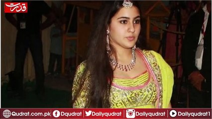 How did Sarah Ali Khan looking before the entry in Bollywood.