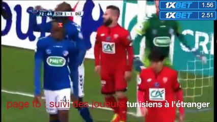 quelques actions de naïm sliti vs Strasbourg