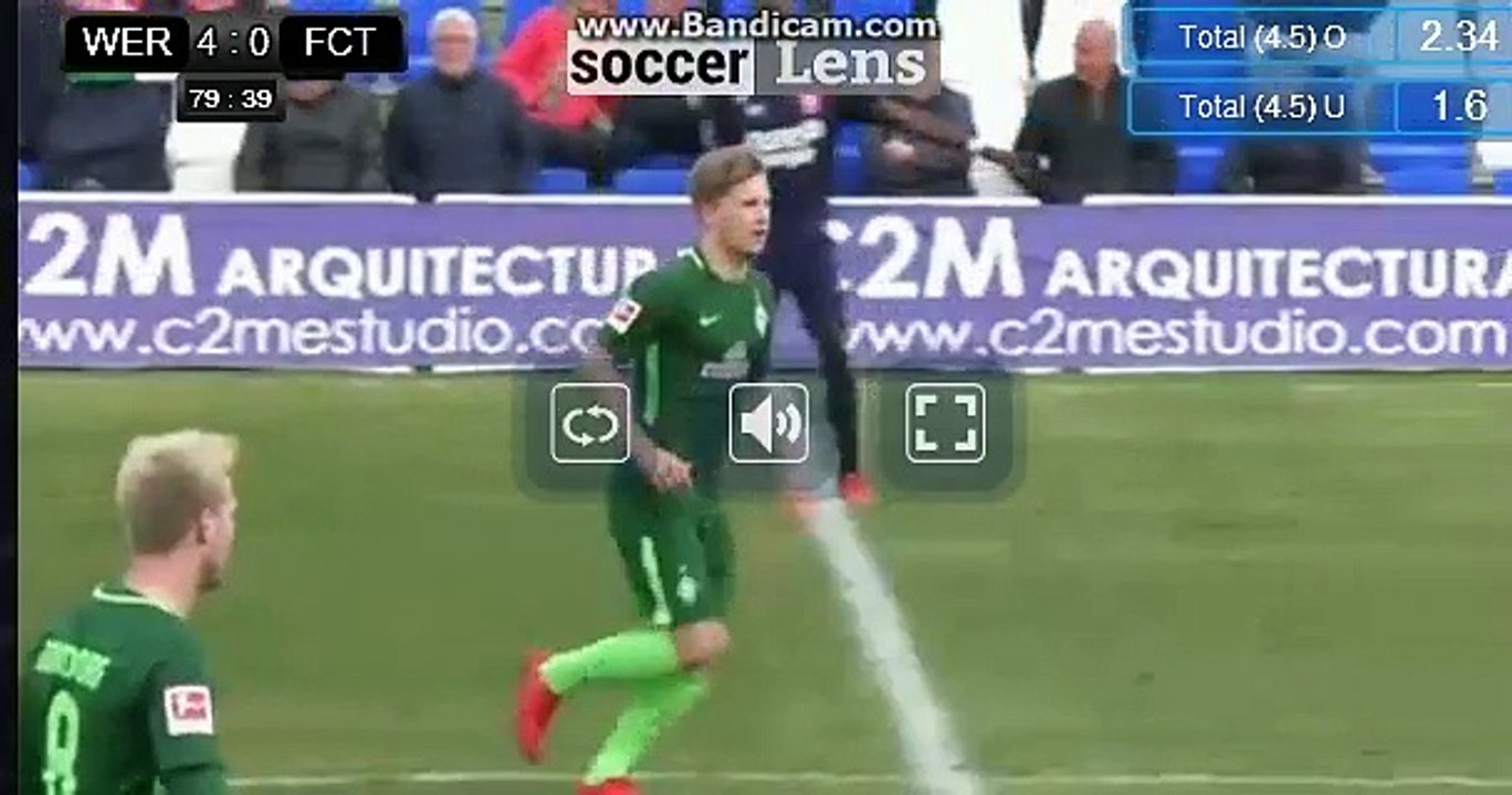 Johannes Eggestein Amazing Goal HD - Twente (Ned) 0-4 Werder Bremen (Ger) 07.01.2018