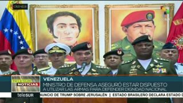 Vladimir Padrino López: FANB defenderá el honor nacional y militar