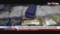 Petugas Gagalkan Penyelundupan 22 Kg Sabu di Pelabuhan