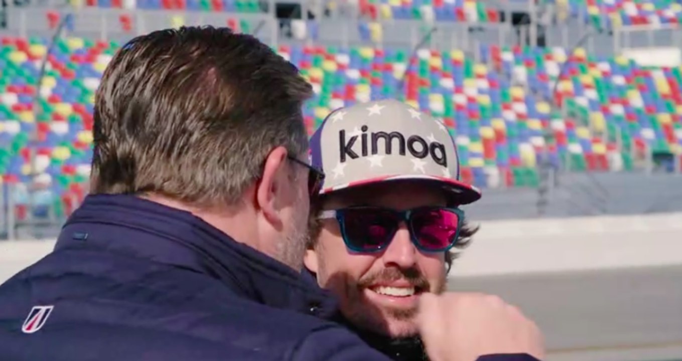 VÍDEO: Segundo test de Fernando Alonso en Daytona