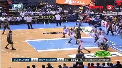 BRGY GINEBRA VS GLOBALPORT JANUARY 7 2018 3Q