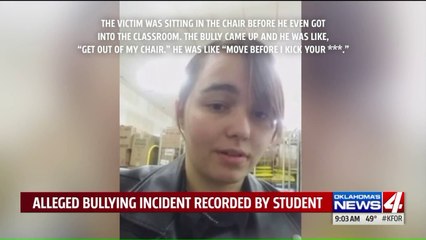 Télécharger la video: Video Captures Bullying Incident at Oklahoma School