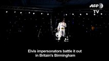 Elvis impersonators vye to be king at European championships