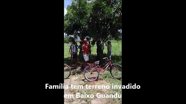 Família tem terreno invadido em Baixo Guandu