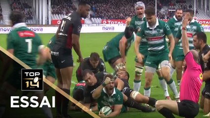 TOP 14 - Essai Quentin LESPIAUCQ (SP) - Pau - Toulouse - J15 - Saison 2017/2018