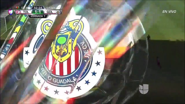 1-1 Eduardo López Goal Mexico Primera Division Clausura - 07.01.2018 Deportivo Toluca 1-1...