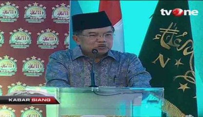 Wapres JK Unjuk Rasa dengan Cara Damai dan Jauhi Kekerasan