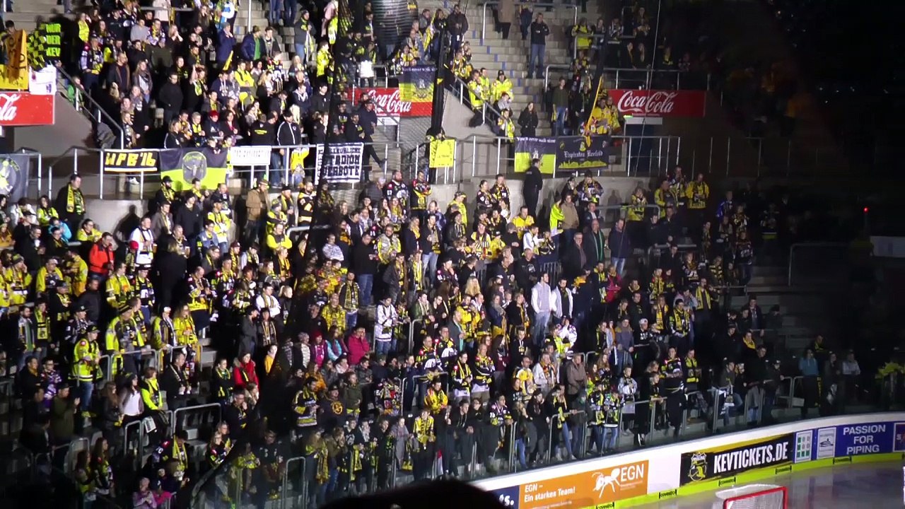 Flammender Appell von Krefelds Hallensprecher an die KEV-Fans