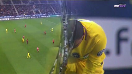 0-1 Kylian Mbappé Goal France  Coupe de France  Round 9 - 07.01.2018 Stade Rennais 0-1 Paris St...