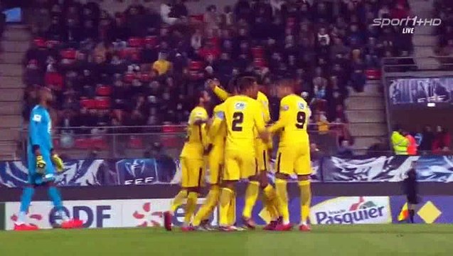 Neymar Goal - Stade Rennais 0-2 Paris St. Germain 07-01-2018